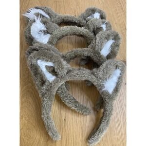 Vintage Great Wolf Lodge Ears Lot of 4 Ears Embroidered On Ear No Patch See Pic